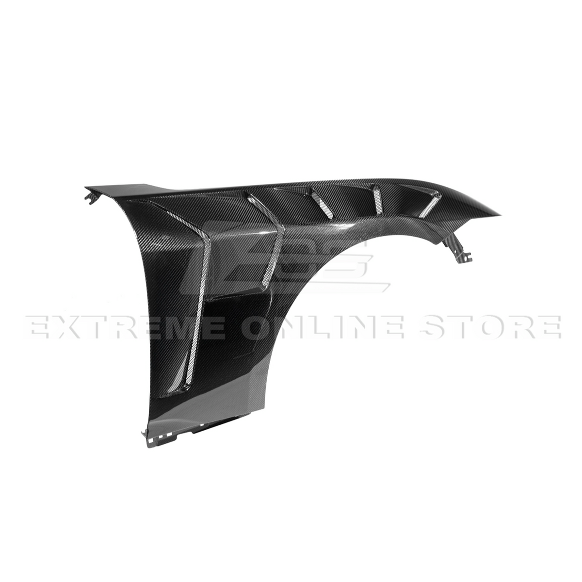 2024-Up Ford Mustang S650 GTD Style Carbon Fiber Front Side Vented Fenders image 16
