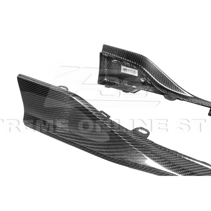 2022-Up Honda Civic Type R Carbon Fiber Side Skirt Rocker Panels image 13