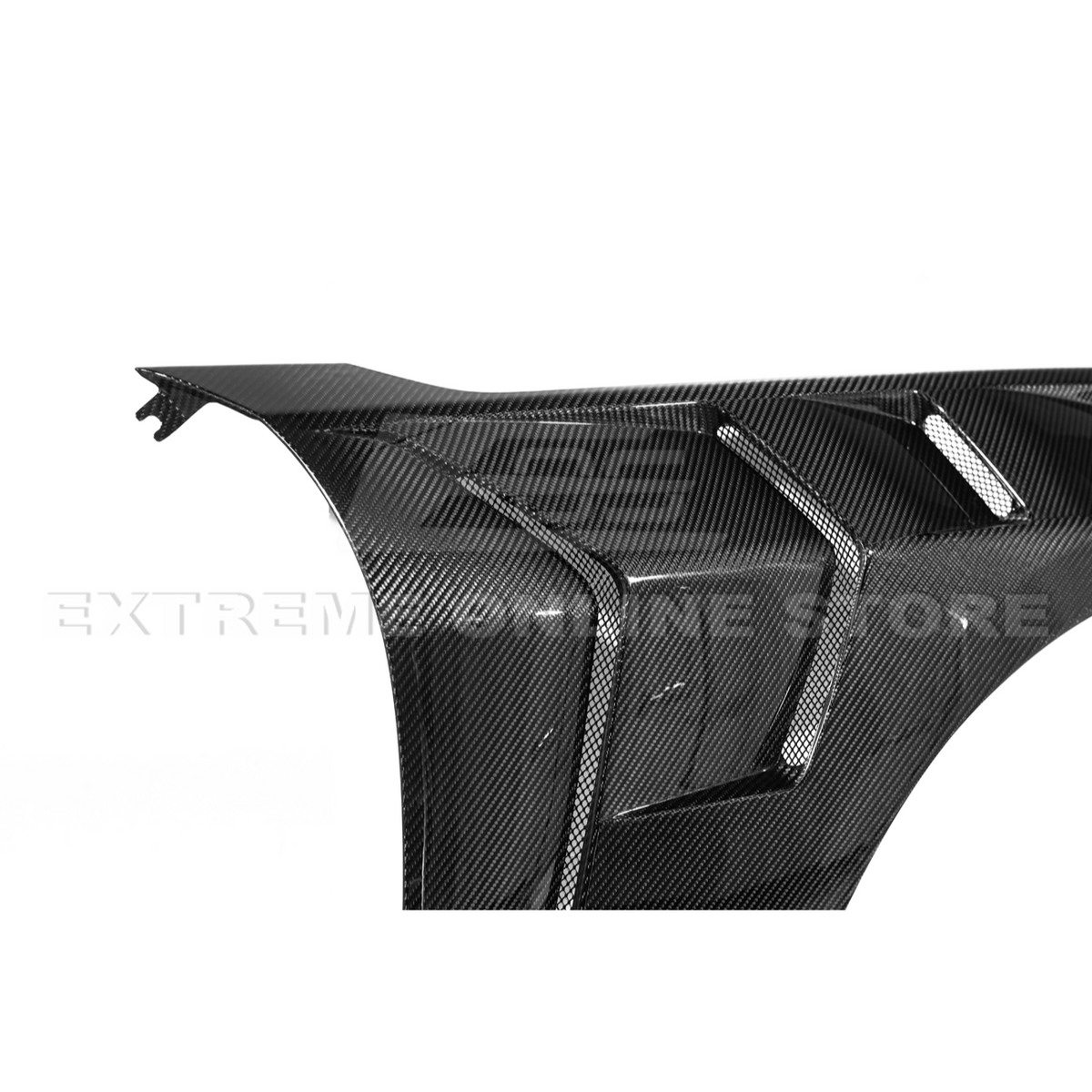 2024-Up Ford Mustang S650 GTD Style Carbon Fiber Front Side Vented Fenders image 19