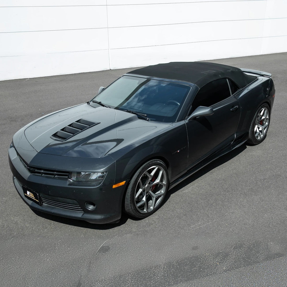 2010-2015 Camaro LT LS SS Performance Track GLOSSY BLACK Side Skirts Rocker Panel image 14