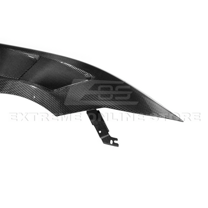 2024-Up Ford Mustang S650 GTD Style Carbon Fiber Front Side Vented Fenders image 21