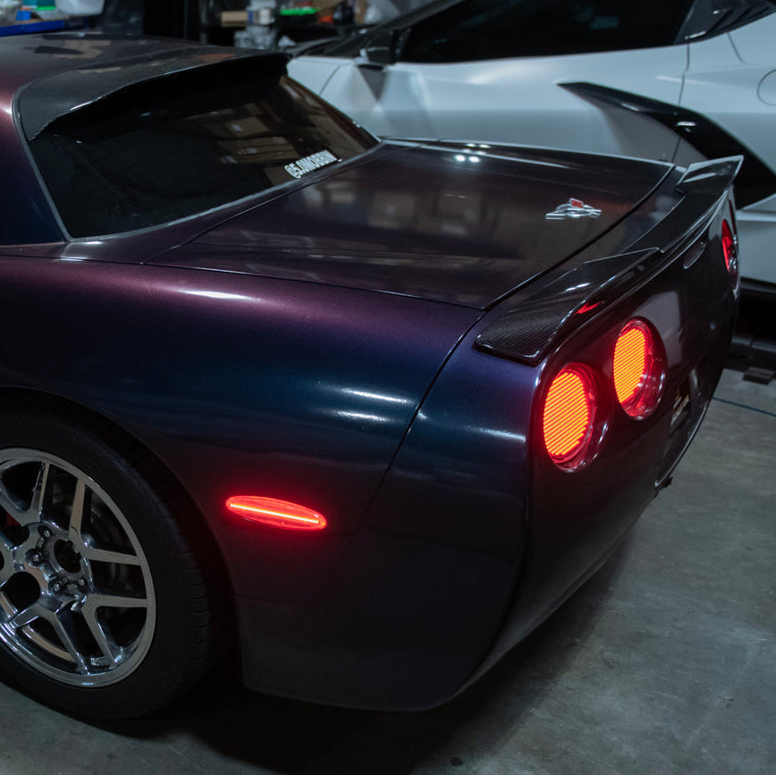 Corvette C5 | Rear Bumper Red LED Side Marker Lights image 5