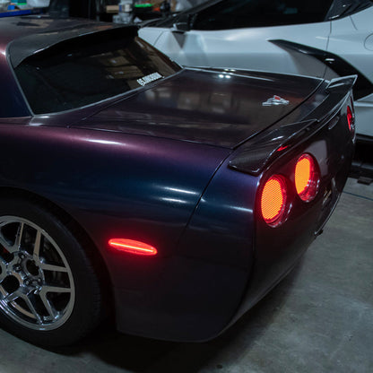 Corvette C5 | Rear Bumper Red LED Side Marker Lights image 5