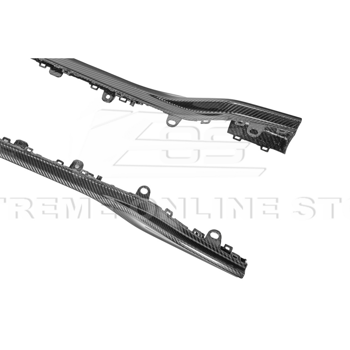 2022-Up Honda Civic Type R Carbon Fiber Side Skirt Rocker Panels image 6