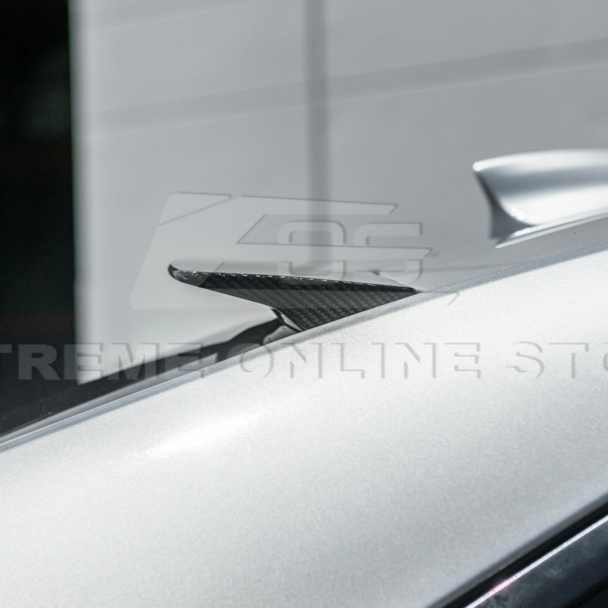 2013-19 Cadillac ATS ATS-V Rear Roof Top Window Spoiler image 8