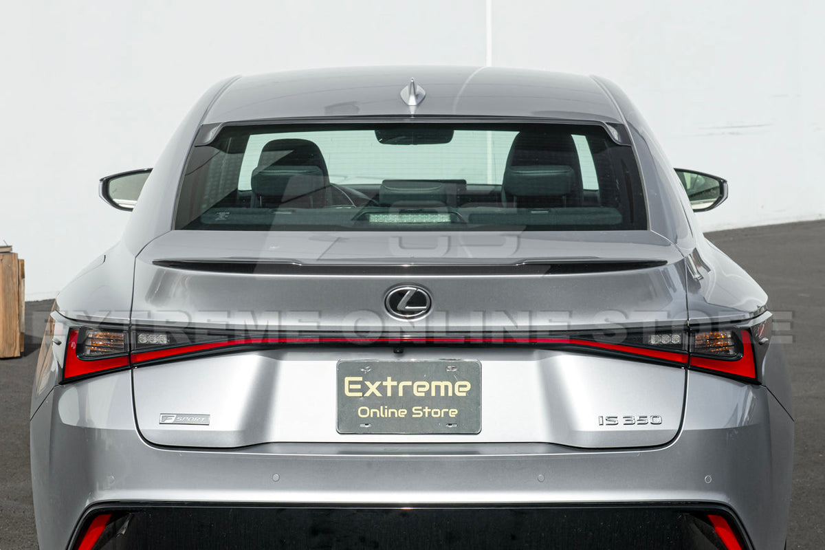 2021-Up Lexus IS300 IS350 Rear Roof Window Visor image 4