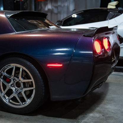 Corvette C5 | Rear Bumper Red LED Side Marker Lights image 25