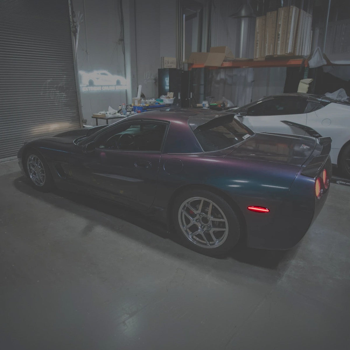 Corvette C5 | Rear Bumper Red LED Side Marker Lights image 24