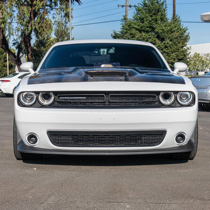 2015-23 Dodge Challenger Front Bumper Grille Trim Insert Overlay image 5