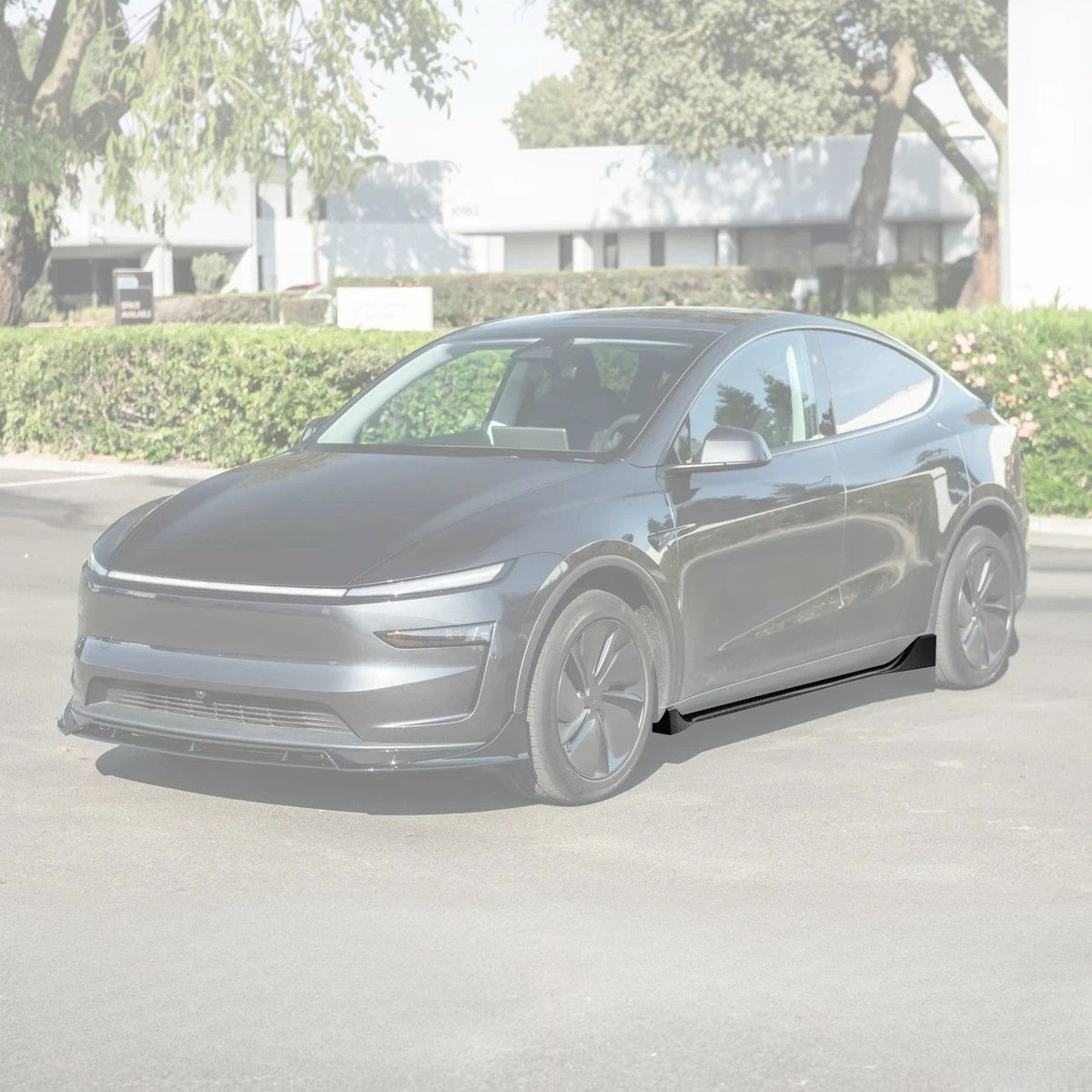 2025-Up Tesla Model YTrack Style Side Skirts Rocker Panel Pair image 3