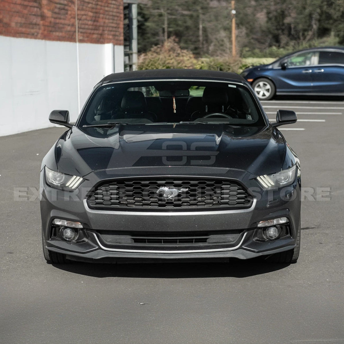 2015-23 Ford Mustang DRY CARBON FIBER Overlay Mirror Cap Cover Pair image 4