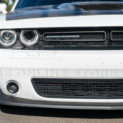 2015-23 Dodge Challenger Front Bumper Grille Trim Insert Overlay image 9