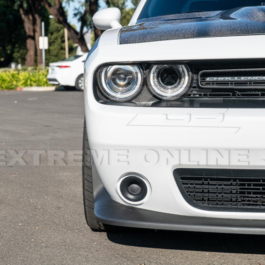 2015-23 Dodge Challenger Front Headlight Trim Cover Overlay image 9