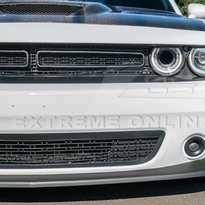 2015-23 Dodge Challenger Front Bumper Grille Trim Insert Overlay image 10