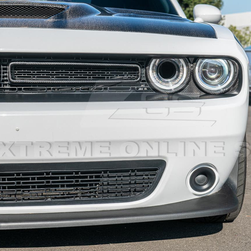2015-23 Dodge Challenger Headlight Cover w/ Front Grille Insert image 10