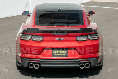2019-24 Camaro Rear Spoiler Wickerbill Extension image 13