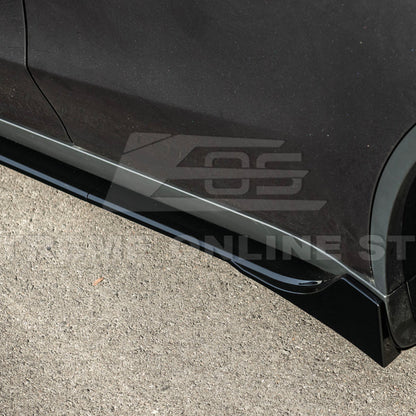2025-Up Tesla Model YTrack Style Side Skirts Rocker Panel Pair image 8