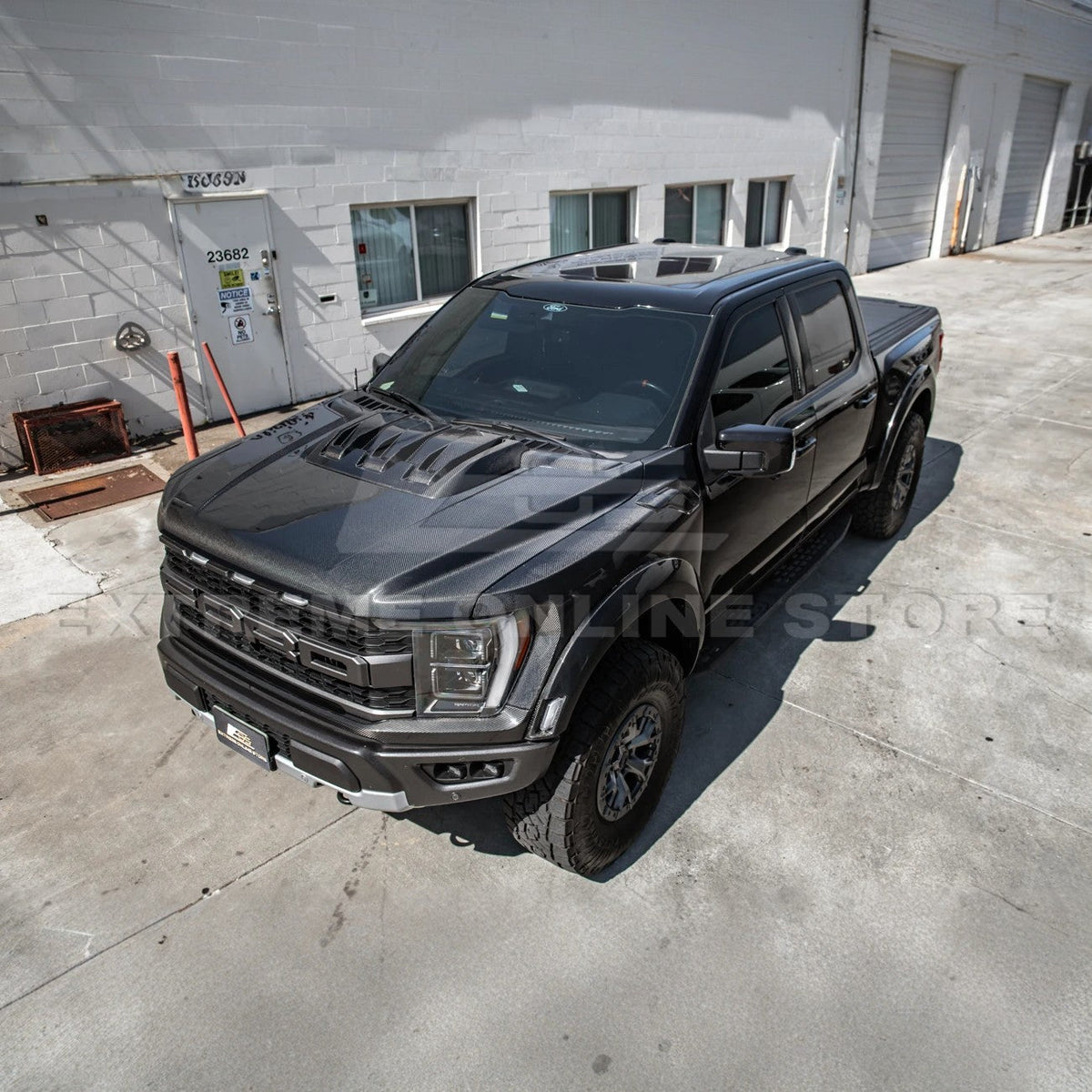 2021-Up F-150 Raptor Carbon Fiber Hood Cover image 65