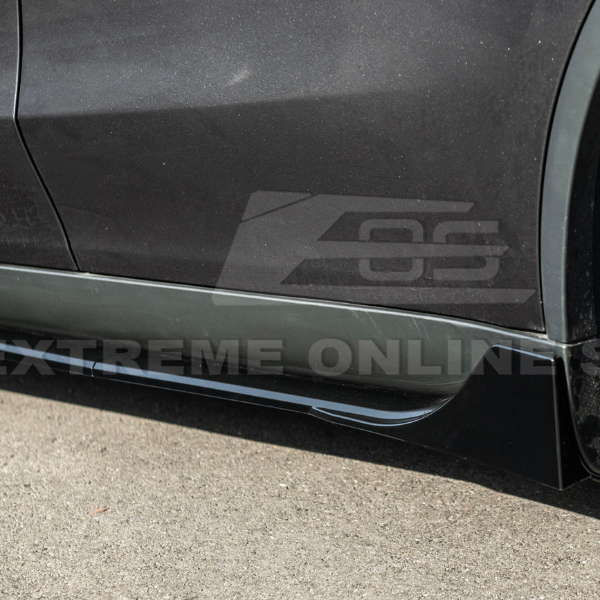 2025-Up Tesla Model YTrack Style Side Skirts Rocker Panel Pair image 10