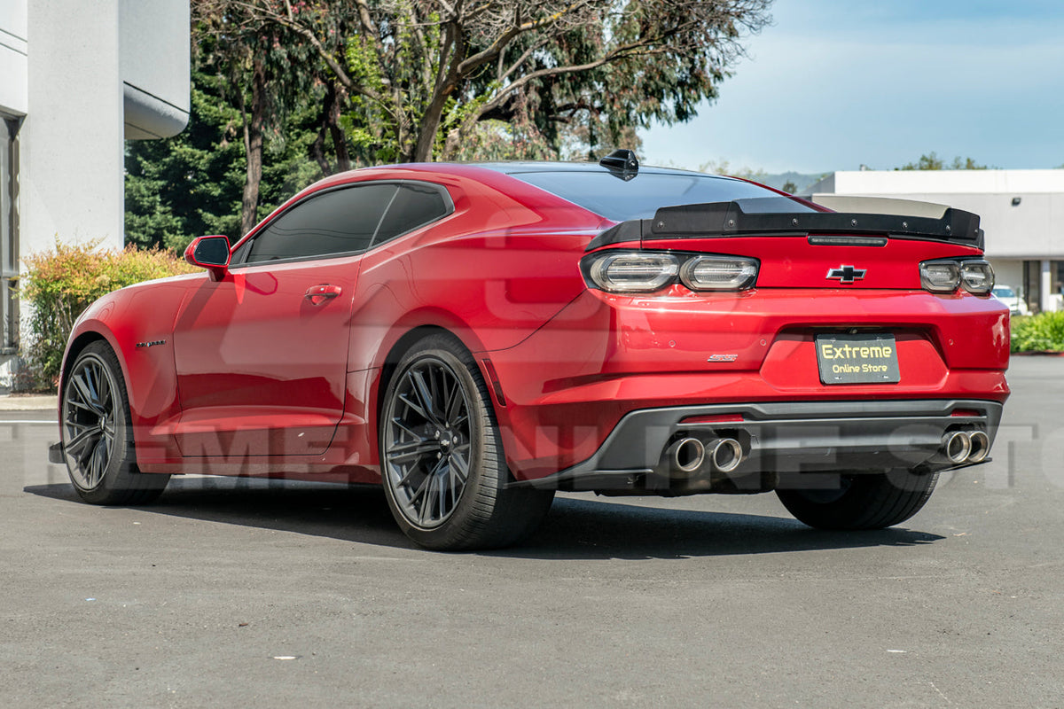2019-24 Camaro Rear Spoiler Wickerbill Extension image 14