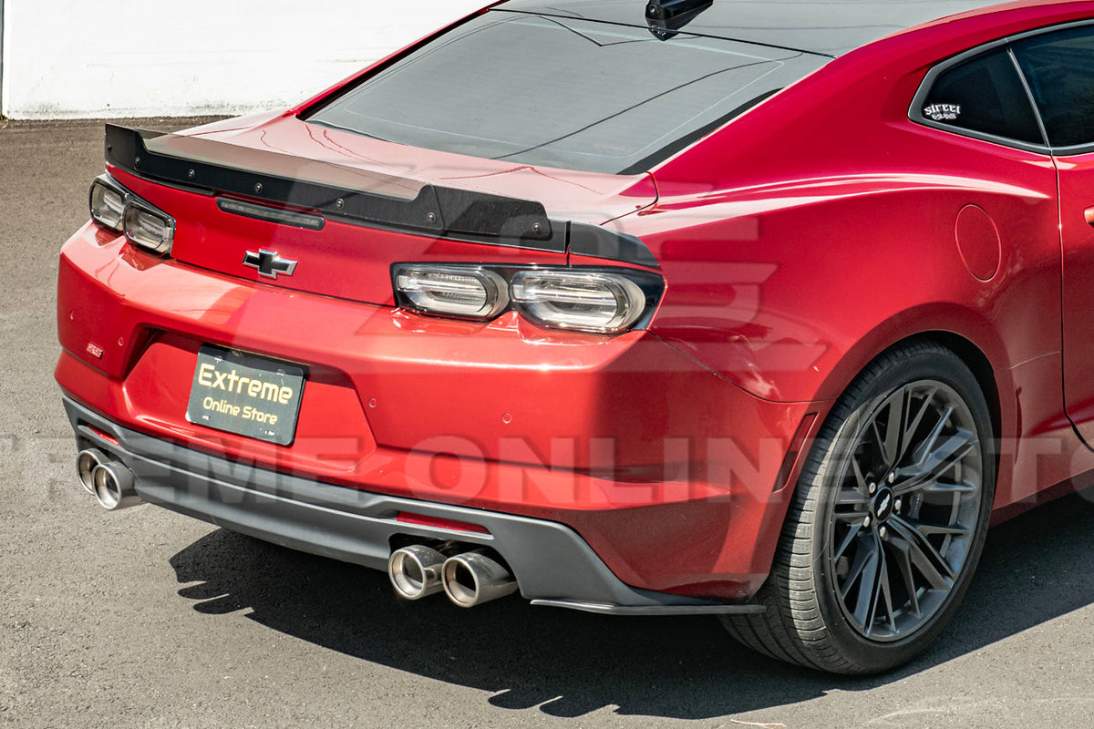 2019-24 Camaro Rear Spoiler Wickerbill Extension image 17