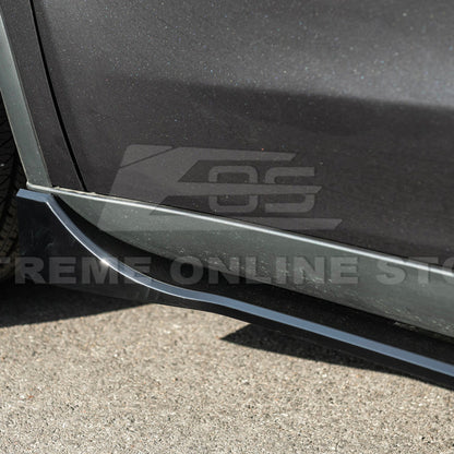 2025-Up Tesla Model YTrack Style Side Skirts Rocker Panel Pair image 11