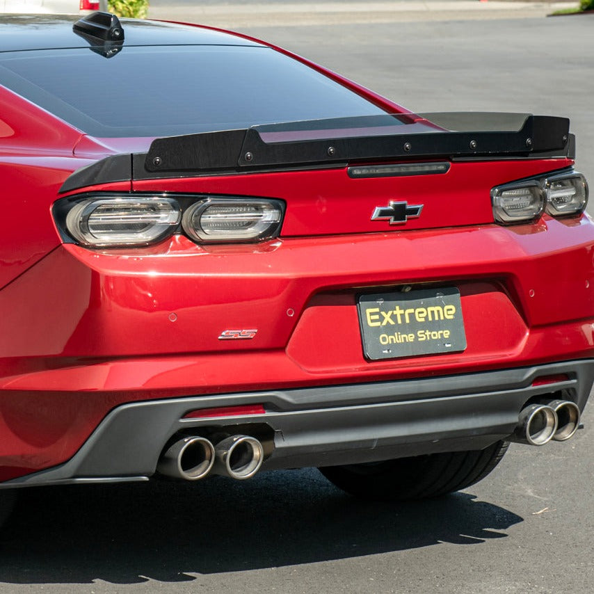 2019-24 Camaro Rear Spoiler Wickerbill Extension image 11