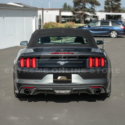 2015-17 Ford Mustang DRY CARBON FIBER Rear Tail Light Trim Bezel Cover Pair image 6