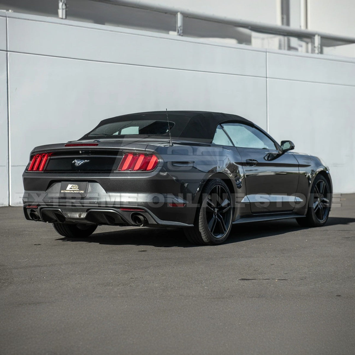 2015-17 Ford Mustang DRY CARBON FIBER Rear Tail Light Trim Bezel Cover Pair image 8