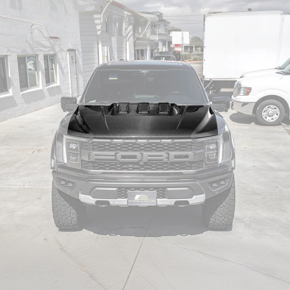 2021-Up F-150 Raptor Carbon Fiber Hood Cover image 62