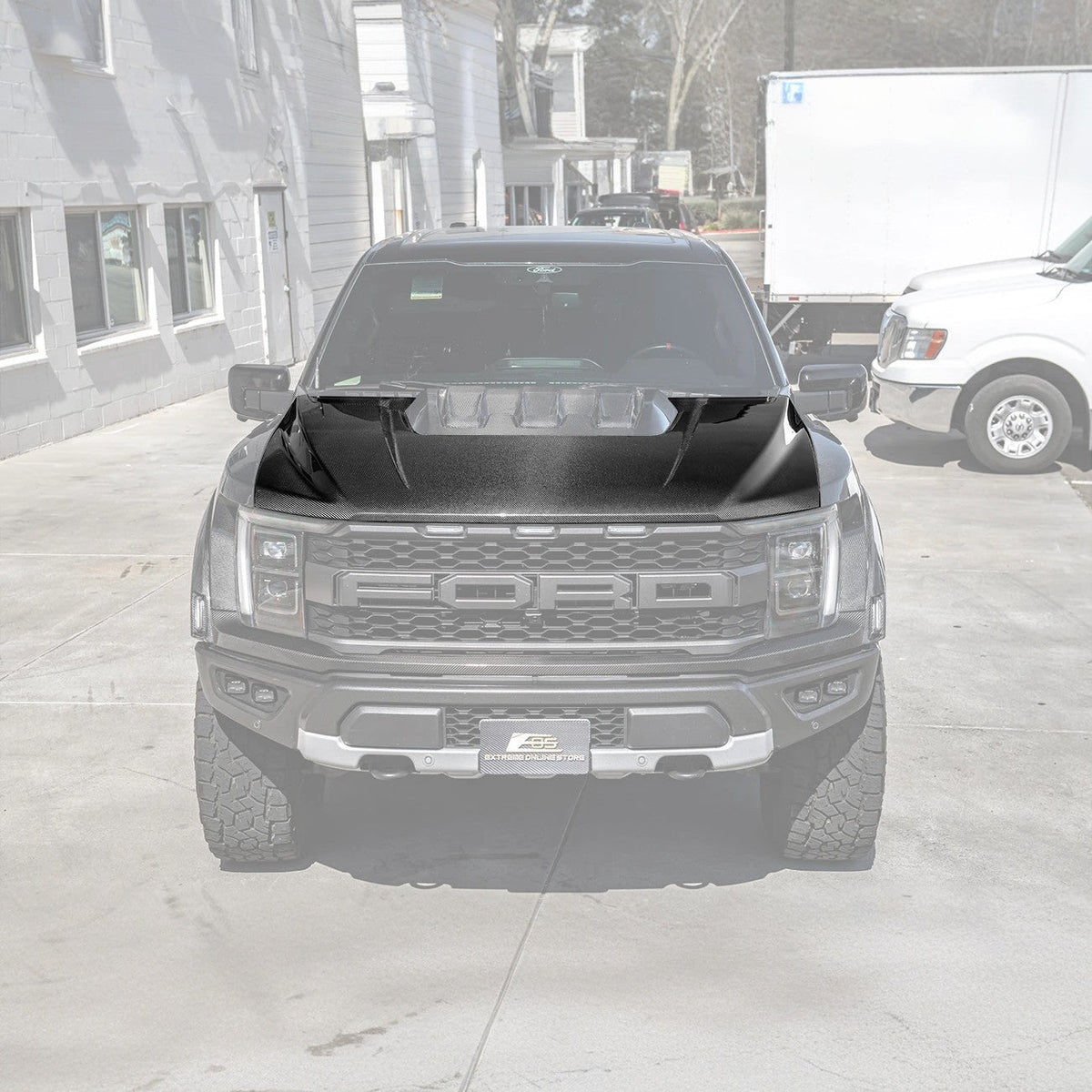 2021-Up F-150 Raptor Carbon Fiber Hood Cover image 44