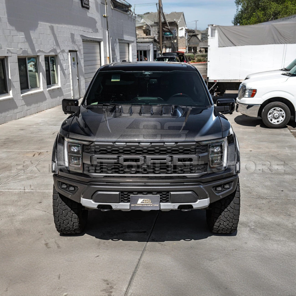 2021-Up F-150 Raptor Carbon Fiber Hood Cover image 64