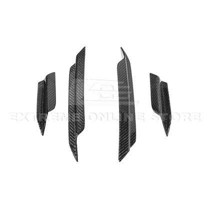 2023-Up Honda Civic Type-R Carbon Fiber Front Side Canards image 7