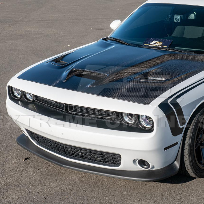 2015-23 Dodge Challenger Front Bumper Grille Trim Insert Overlay image 4