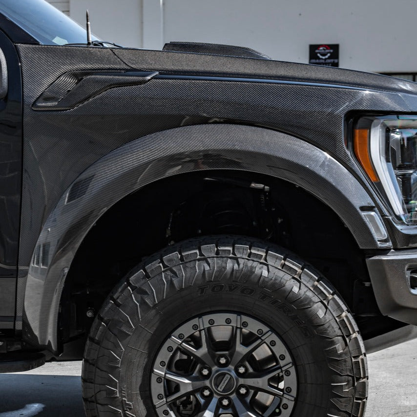 2021-Up F-150 Raptor Side Fenders Vents image 2