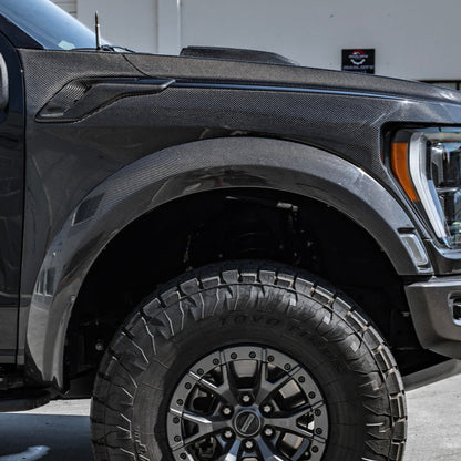 2021-Up F-150 Raptor Side Fenders Vents image 2