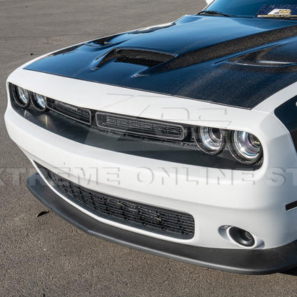 2015-23 Dodge Challenger Headlight Cover w/ Front Grille Insert image 4