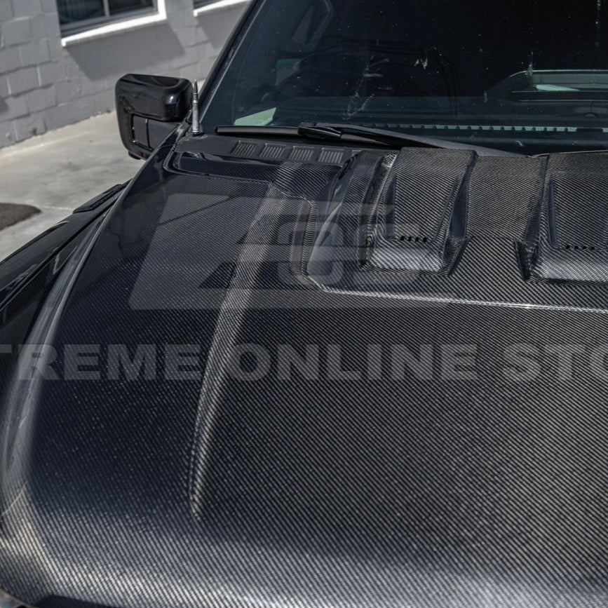 2021-Up F-150 Raptor Carbon Fiber Hood Cover image 49
