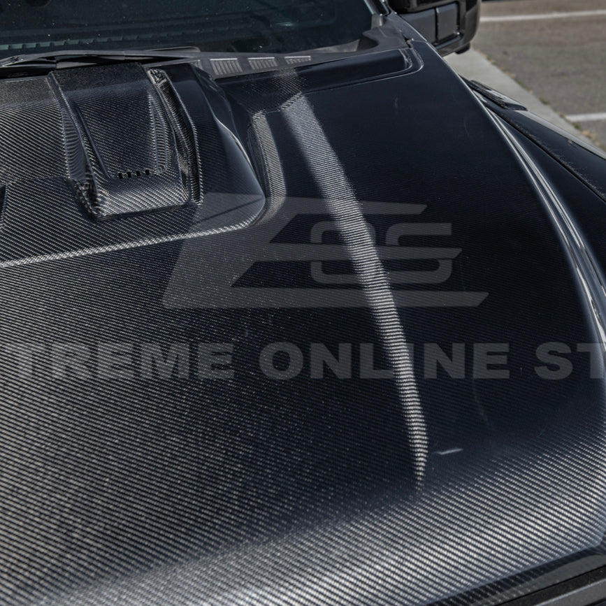 2021-Up F-150 Raptor Carbon Fiber Hood Cover image 50