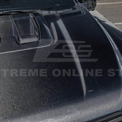 2021-Up F-150 Raptor Carbon Fiber Hood Cover image 50