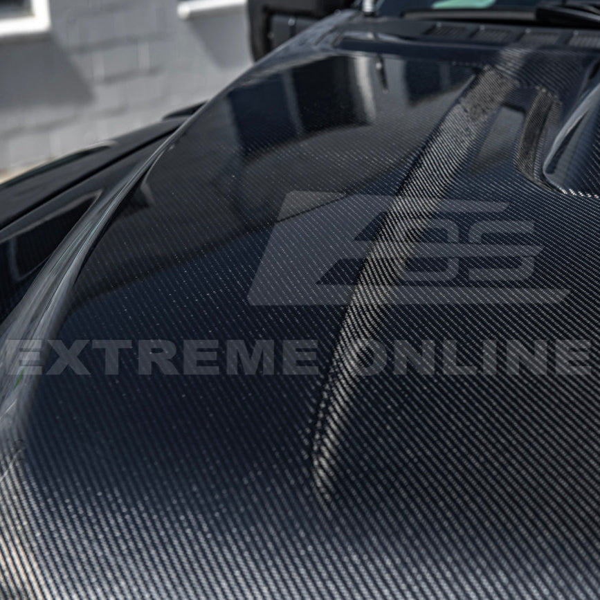 2021-Up F-150 Raptor Carbon Fiber Hood Cover image 51