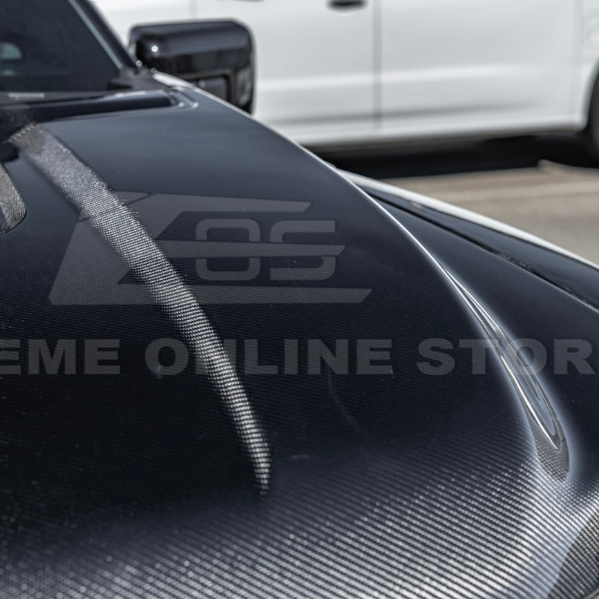 2021-Up F-150 Raptor Carbon Fiber Hood Cover image 69