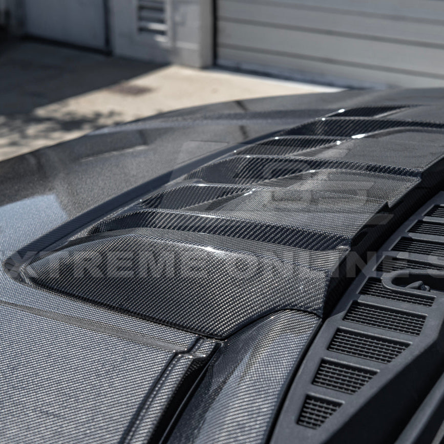 2021-Up F-150 Raptor Carbon Fiber Hood Cover image 70