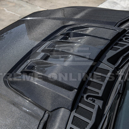 2021-Up F-150 Raptor Carbon Fiber Hood Cover image 8