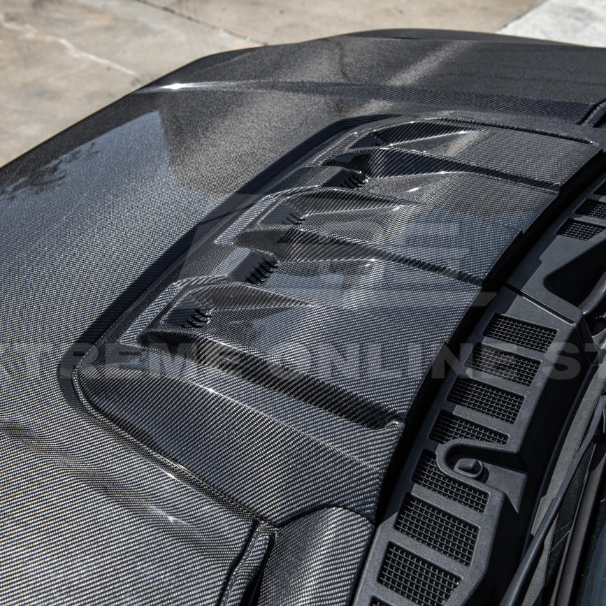 2021-Up F-150 Raptor Carbon Fiber Hood Cover image 71