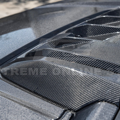 2021-Up F-150 Raptor Carbon Fiber Hood Cover image 9