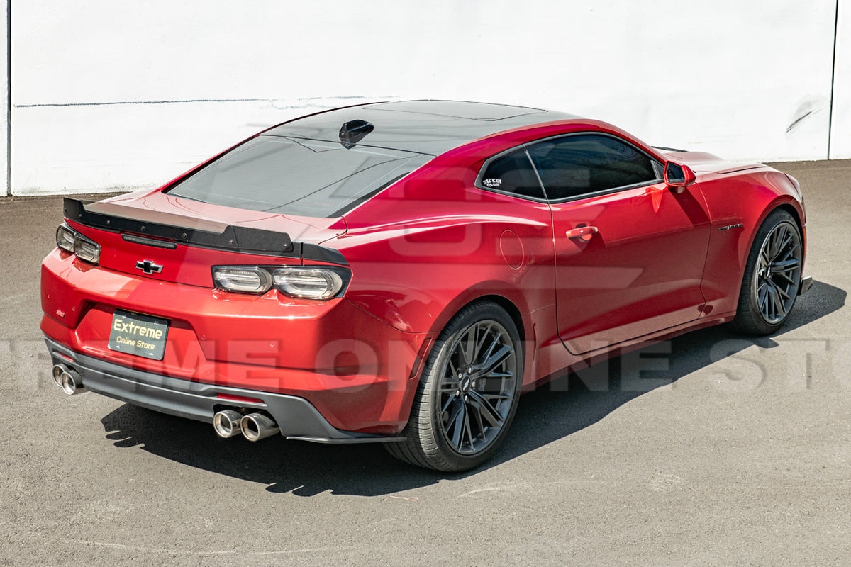 2019-24 Camaro Rear Spoiler Wickerbill Extension image 15