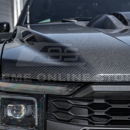 2021-Up F-150 Raptor Carbon Fiber Hood Cover image 72