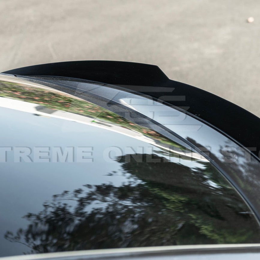 2025-Up Tesla Model Y Track Style Rear Trunk Wing Spoiler image 11