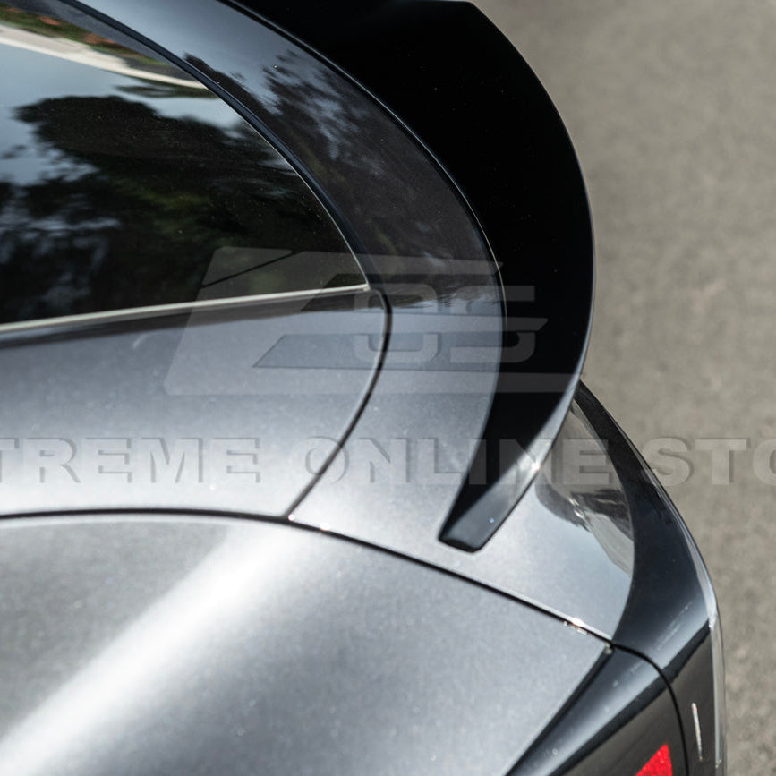 2025-Up Tesla Model Y Track Style Rear Trunk Wing Spoiler image 12